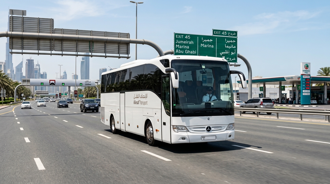 Does Bus Rental Include Fuel and Salik?